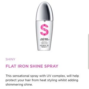 S-factor flat iron shine spray